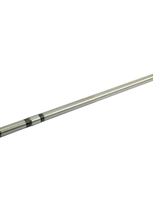 The PTO Shaft - S.59103 by Sparex is a long metallic shaft with segmented ends, grooved sections, and splines for enhanced connection, indicating its use as a mechanical or industrial component.