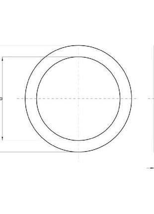 Technical drawing of an oil seal from Sparex, displaying its top view with inner and outer diameters, and side view with thickness labeled. The product name is Oil Seal, and its Sparex part number is S.59531.