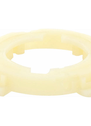 The PTO BEARING-EASYLOCK 68MM by Weasler (Sparex Part No. S.59655) is a circular off-white plastic gear component with evenly spaced notches along the inner and outer edges, designed for compatibility with PTO bearing systems.