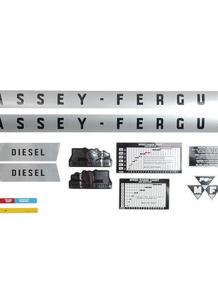 Decal Set - Massey Ferguson 135 (US) | Sparex Part No.S.60006