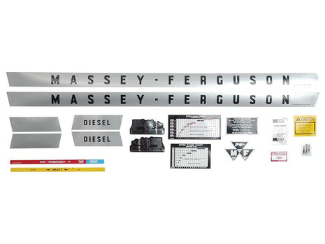 Decal Set - Massey Ferguson 135 (US) | Sparex Part No.S.60006