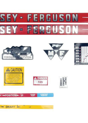 Decal Set - Massey Ferguson 35 | Sparex Part No.S.60007