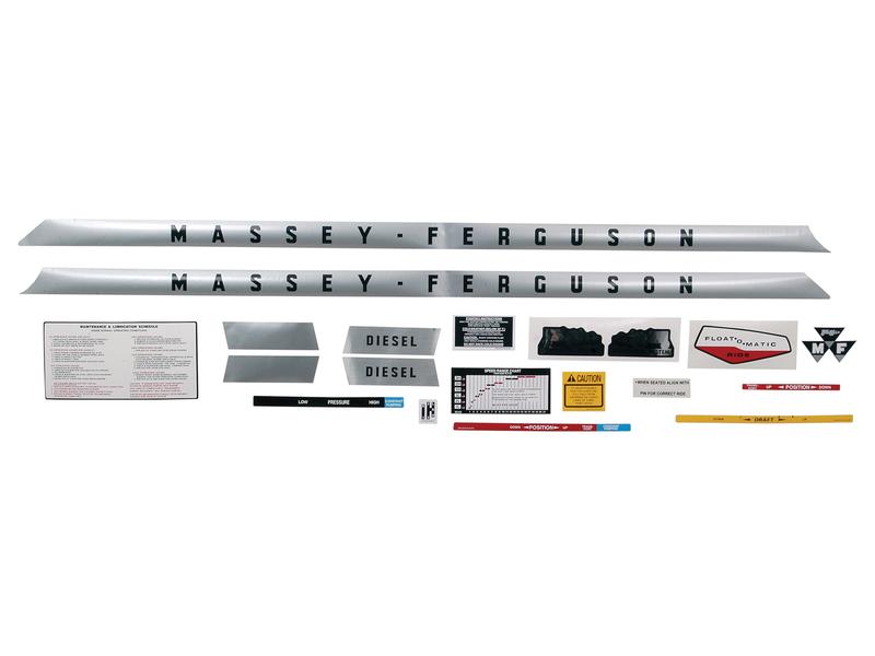Decal Set - Massey Ferguson 165 | Sparex Part No.S.60165