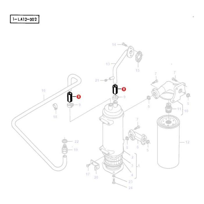 Massey Ferguson - Hose - V836329496 - Farming Parts