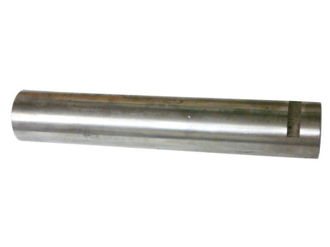 The Pin Axle 1860023M1 by Sparex, also known as Sparex Part No.S.61114, is a cylindrical metal rod with a smooth surface and a single notched groove near one end, specifically designed to fit Massey Ferguson machines as a versatile pin axle.