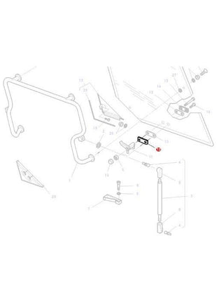 Massey Ferguson - Plate - 3619604M1 - Farming Parts