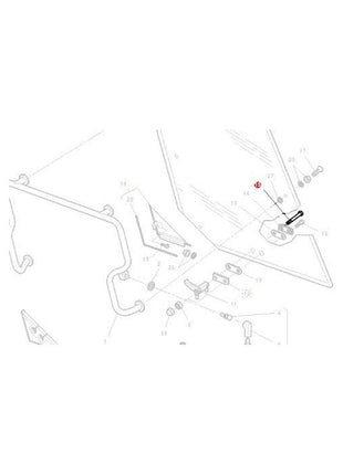 Massey Ferguson - Screw Long - 3619907M1 - Farming Parts