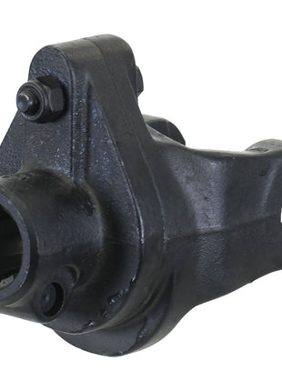 A black PTO Shearbolt Clutch (U/J Size: 27 x 70mm) with visible bolts and holes, designed for vehicle suspension systems, ensuring optimal torque distribution.