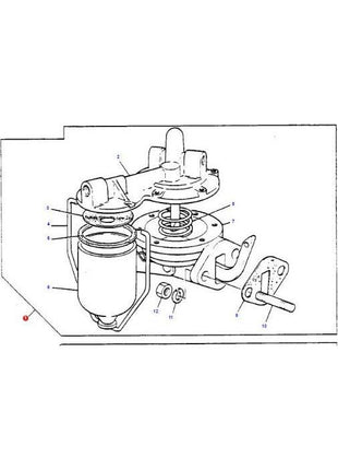 Massey Ferguson - Fuel Lift Pump - 4222452M91 - Farming Parts