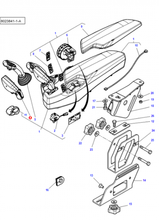 Massey Ferguson - Shifter - 6249011M91 - Farming Parts