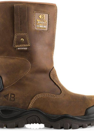 Buckler - Waterproof Safety Rigger Boot - Bsh010Br - Farming Parts