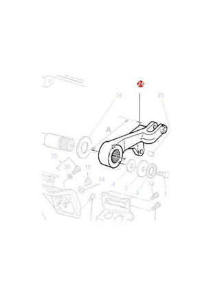 Massey Ferguson - Arm - 3382417M1 - Farming Parts