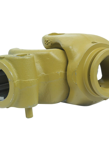 The Sparex PTO Coupling (U/J Size: 30.2 x 106.5mm), model S.6414, is a yellow metal mechanical part featuring cylindrical openings on both ends and is compatible with the AB7/A7 PTO Series.