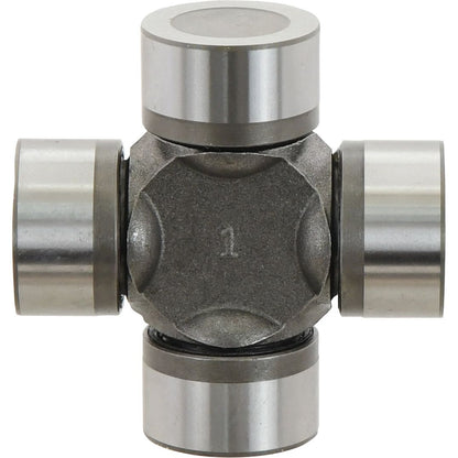 A Sparex Universal Joint - 32 x 76mm (Standard Duty), specifically the S.6450 from Sparex, featuring four cylindrical arms extending from a central cross-shaped body.