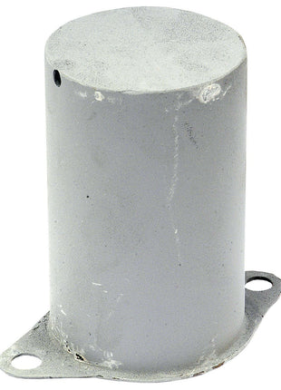 The Sparex PTO Cap (Part No. S.65585) is a cylindrical, gray cap designed for Ford / New Holland models and features two mounting holes at its base.