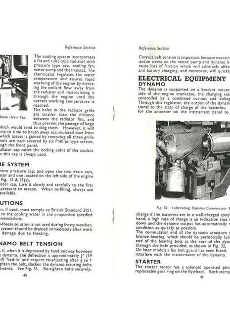 65 Operators Instruction Book - 819162M3 - Massey Tractor Parts