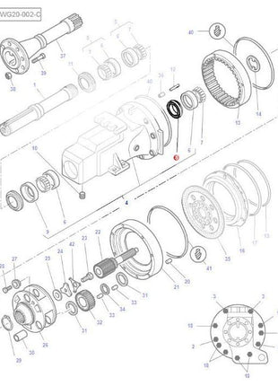 Massey Ferguson - Seal - 3619346M1 - Farming Parts