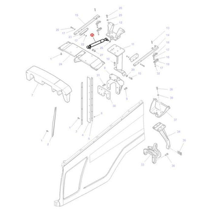 Massey Ferguson - Ram - 4292773M1 - Farming Parts
