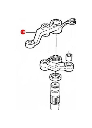 Massey Ferguson - Steering Arm - 1671335M1 - Farming Parts