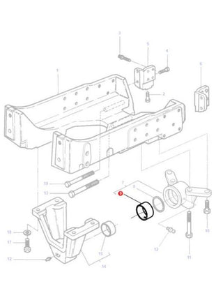 Massey Ferguson - Bush - 3384093M1 - Farming Parts