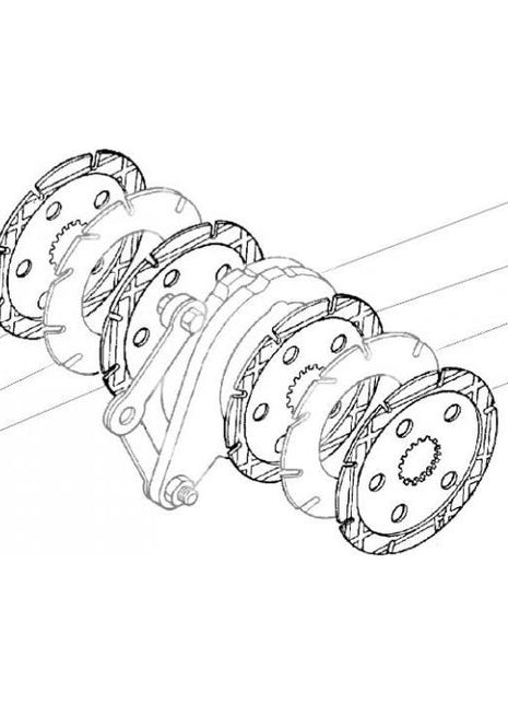 Massey Ferguson - Brake Disc - ACW0662520 - Farming Parts