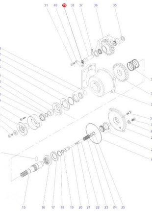 Massey Ferguson - Shim - 3612632M1 - Farming Parts