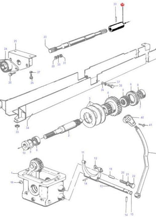 Massey Ferguson - Sleeve - 1824119M2 - Farming Parts