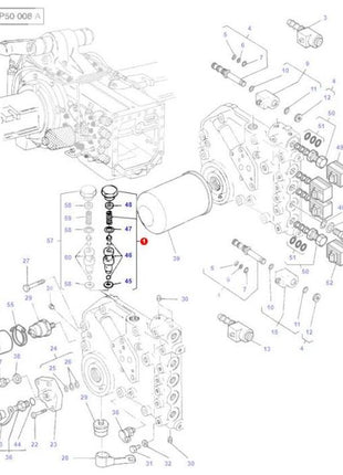 Massey Ferguson - Hydraulic Pressure Valve - 3382294M91 - Farming Parts