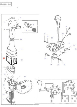 Massey Ferguson - Control Valve - AL5020379 - Farming Parts