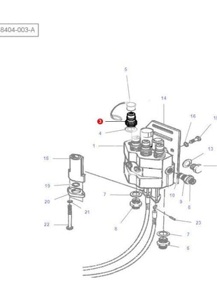 Massey Ferguson - Quick Coupler - AL5044131 - Farming Parts