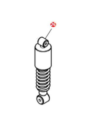 Massey Ferguson - Damper - 4382438M1 - Farming Parts