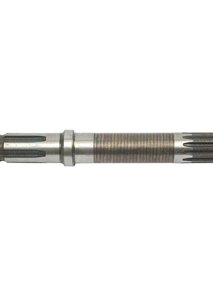 The Sparex PTO Shaft - S.69866 features grooved sections, a threaded end, and a cylindrical shape, making it ideal for high RPM operations.