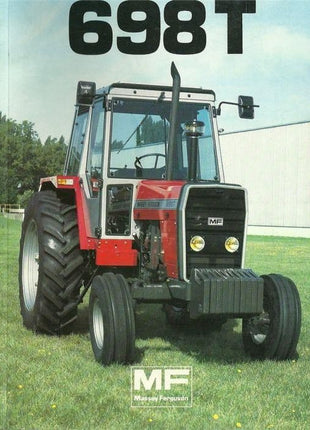 698T Operators Manual - 1646535M1 - Massey Tractor Parts