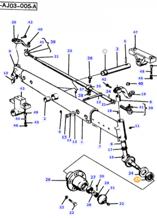 Massey Ferguson - Roller Bearing - 70272712 - Farming Parts