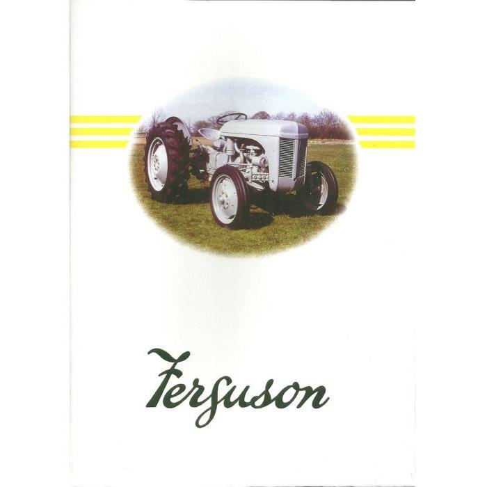 Massey Ferguson - TE20 Workshop Manual - 819135M1 - Farming Parts