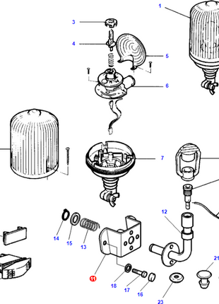 Massey Ferguson - Support - 3713256M2 - Farming Parts