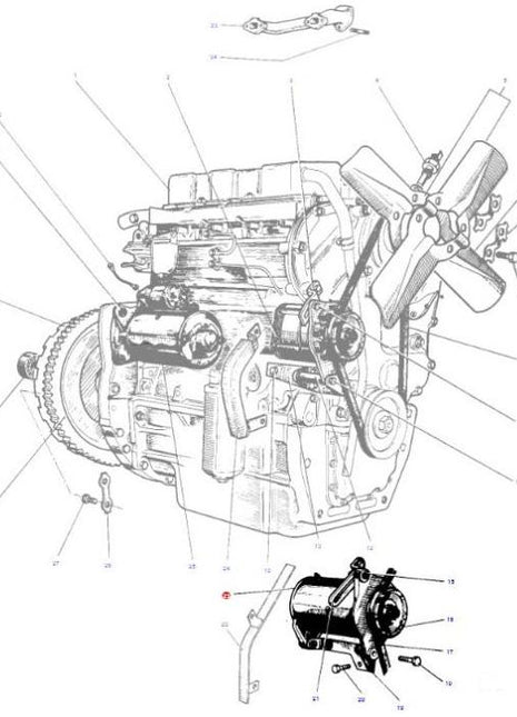 Massey Ferguson - Dynamo - 897104M93 - Farming Parts