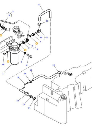 Massey Ferguson - Washer - 731338M2 - Farming Parts