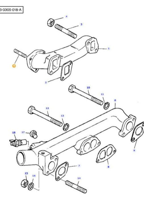 Massey Ferguson - Stud Bolt - 731656M1 - Farming Parts