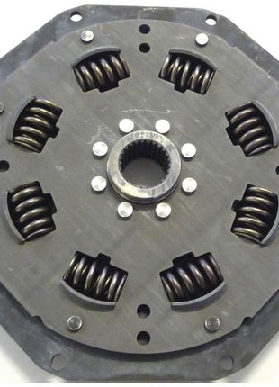 A circular metal mechanical component with multiple damper springs and bolts, specifically the Clutch Damper by Sparex (Sparex Part Number: S.73167), likely used in a LUK clutch or brake system.