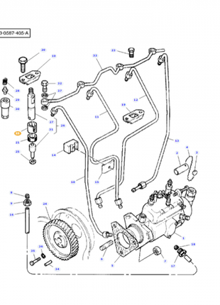 Massey Ferguson - Spacer - 747139M1 - Farming Parts