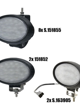 Massey Ferguson 66/67/76/7700 Series LED Worklight Kit