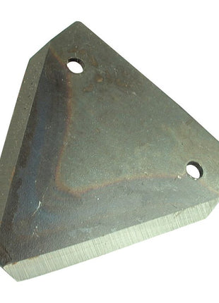 Knife section - Smooth -  80x76x2mm -  Hole⌀19mm -  Hole centres  51mm - Replacement forMassey Ferguson
 - S.78330 - Farming Parts