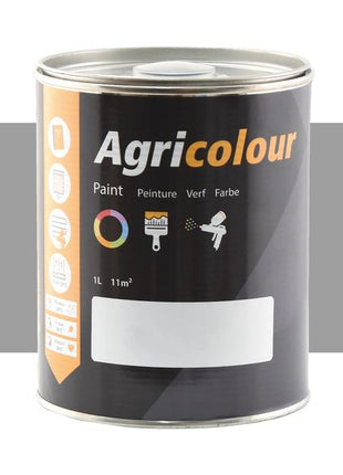 Paint - Agricolour - Metallic Dark Grey, Metallic 1 ltr(s) Tin | Sparex Part Number: S.82102