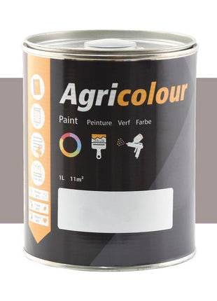 Paint - Agricolour - Light Grey Metallic, Metallic 1 ltr(s) Tin | Sparex Part Number: S.83629