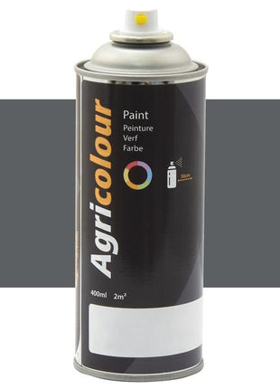 Paint - Agricolour - Stoneleigh Grey, Gloss 400ml Aerosol | Sparex Part Number: S.92113