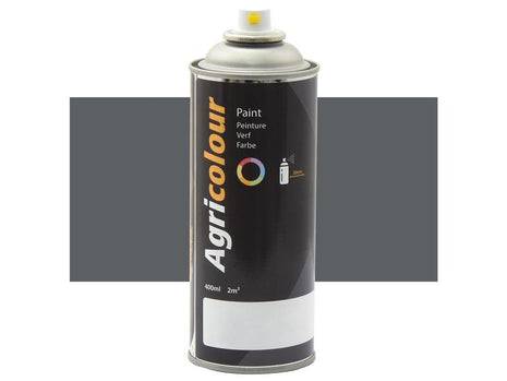 Paint - Agricolour - Stoneleigh Grey, Gloss 400ml Aerosol | Sparex Part Number: S.92113