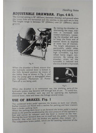 Massey Ferguson - TE20 Operators Instruction Book - 819096M1 - Farming Parts