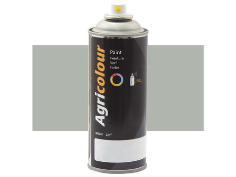 Paint - Agricolour - Light Grey Metallic, Metallic 400ml Aerosol | Sparex Part Number: S.93661