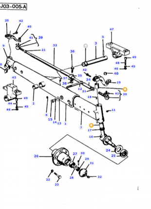 Massey Ferguson - Bush - 975208M1 - Farming Parts